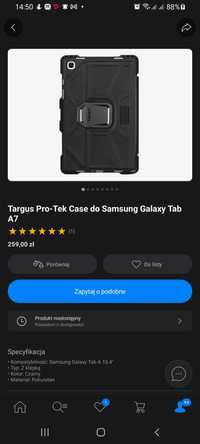 Targus Pro-Tek Case do Samsung Galaxy Tab A7