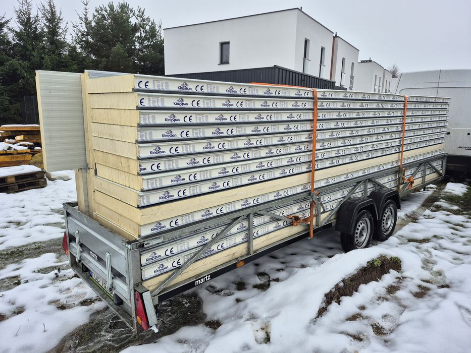 Płyta warstwowa 100mm ,ścinki