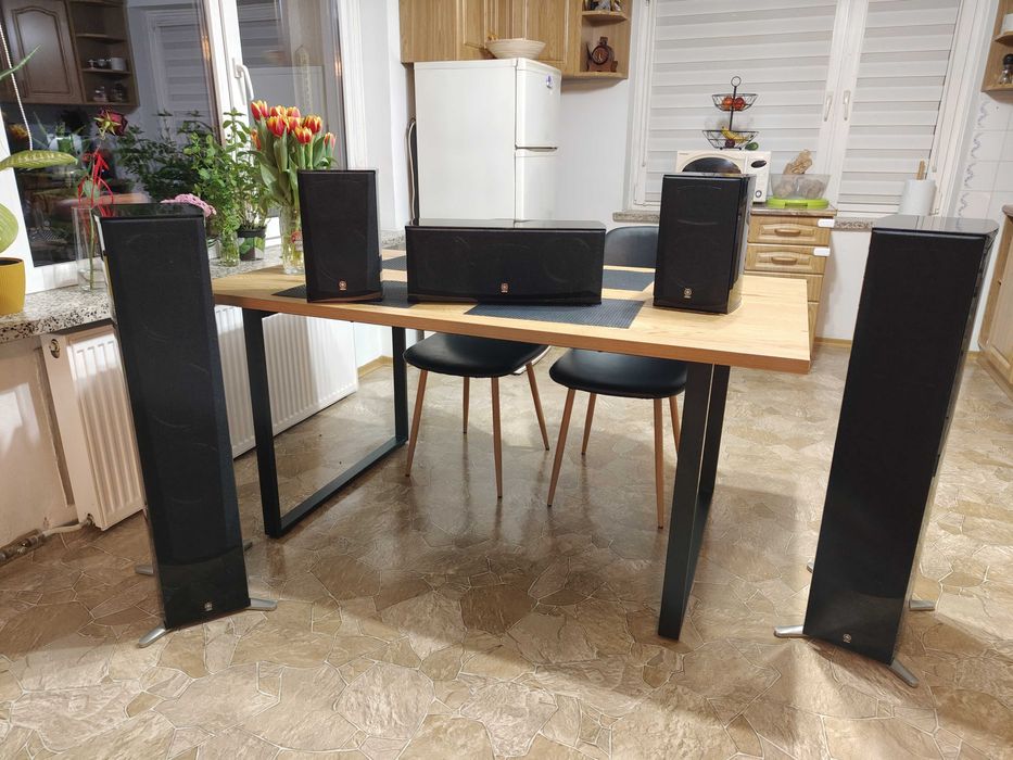 Zestaw kino domowe, Yamaha NS-333, NS-555, NS-C444, Onkyo TX-NR838