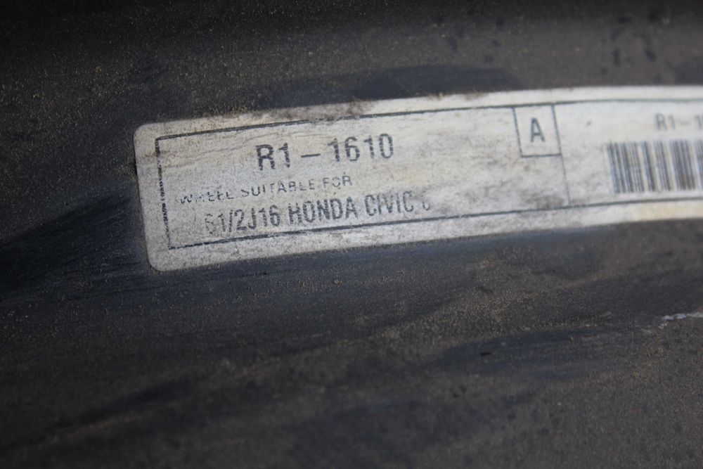 16 Felgi Stalowe HONDA CIVIC 6  5X114,3
