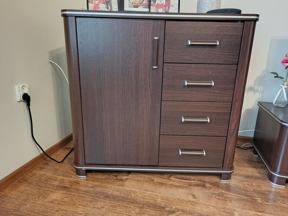 Komplet mebli CARLOS w kolorze wenge