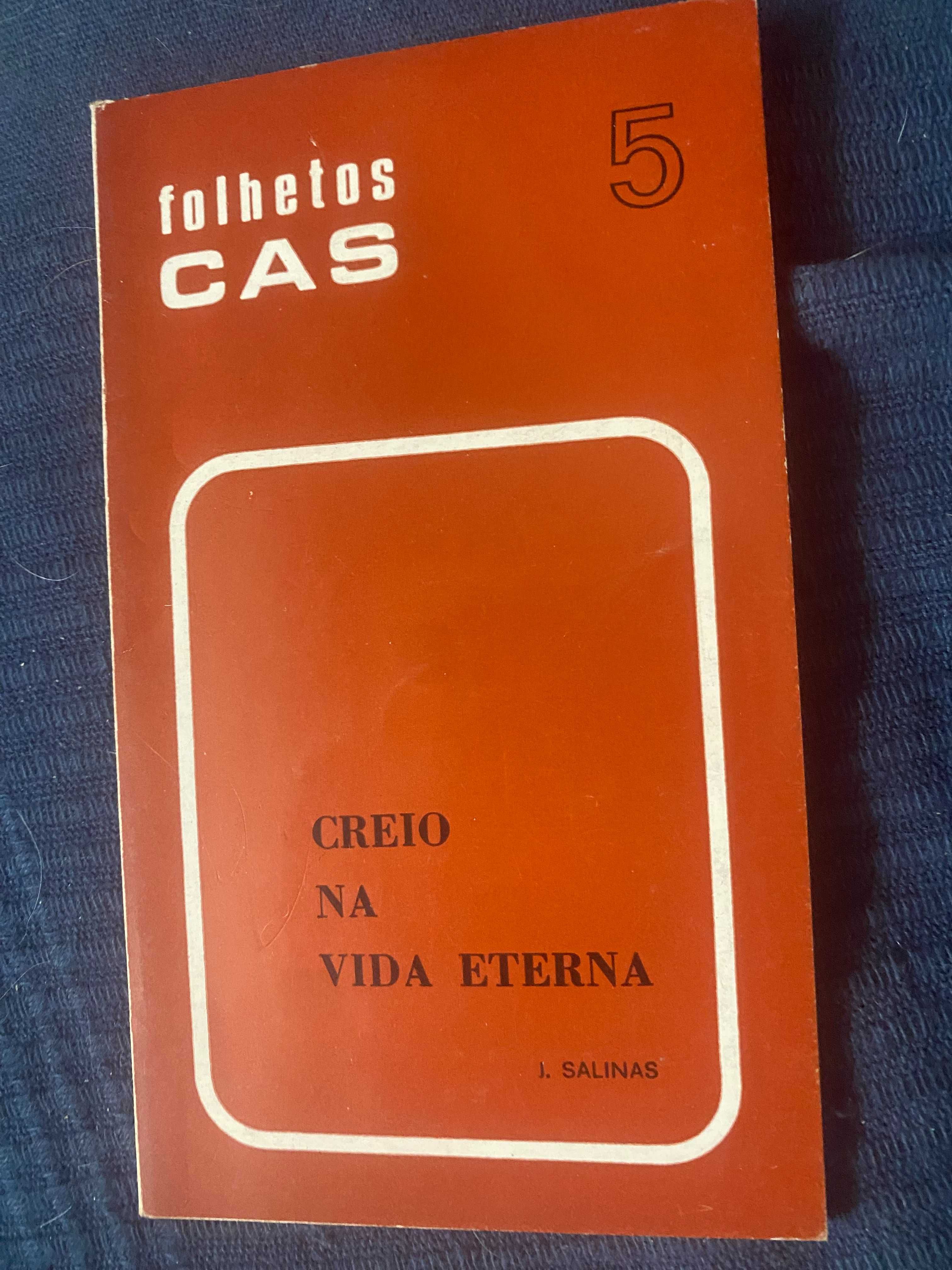 livro folhetos CAS creio na vida eterna
