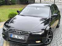 Audi A4 B8_2.0 TDI_2012r_Polift_ALU_BBS 18_CZARNA_PIĘKNA_BEZ WKŁADU_