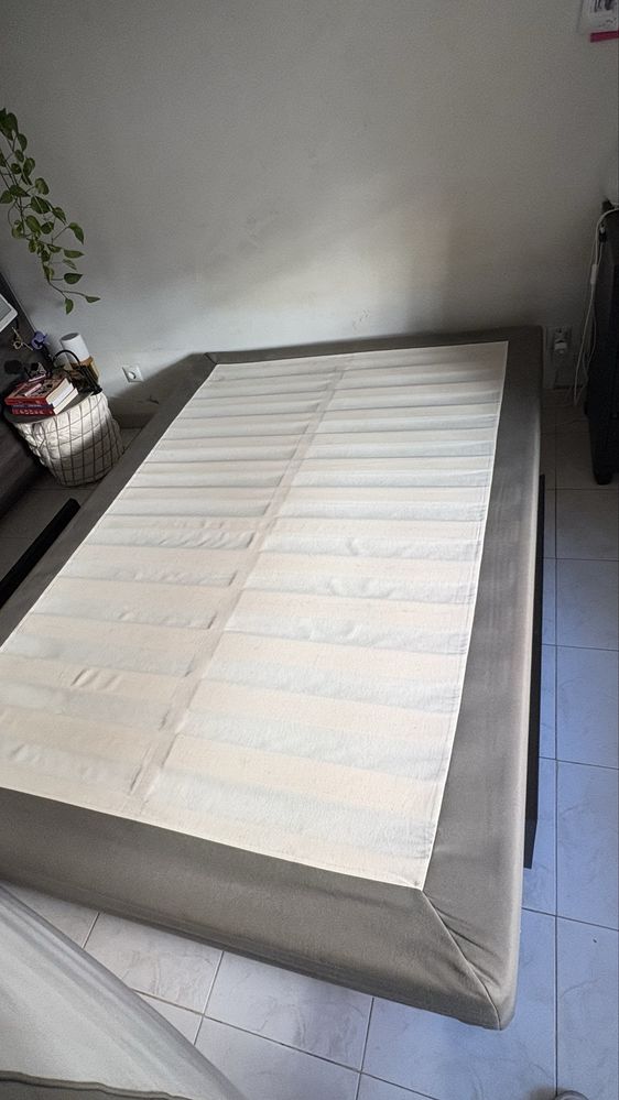 Cama Sommier estrado Lyngör IKEA 140x200 + gavetas MALM
