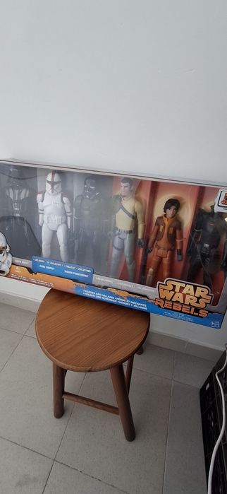6 brinquedo star wars altura 30 cms,