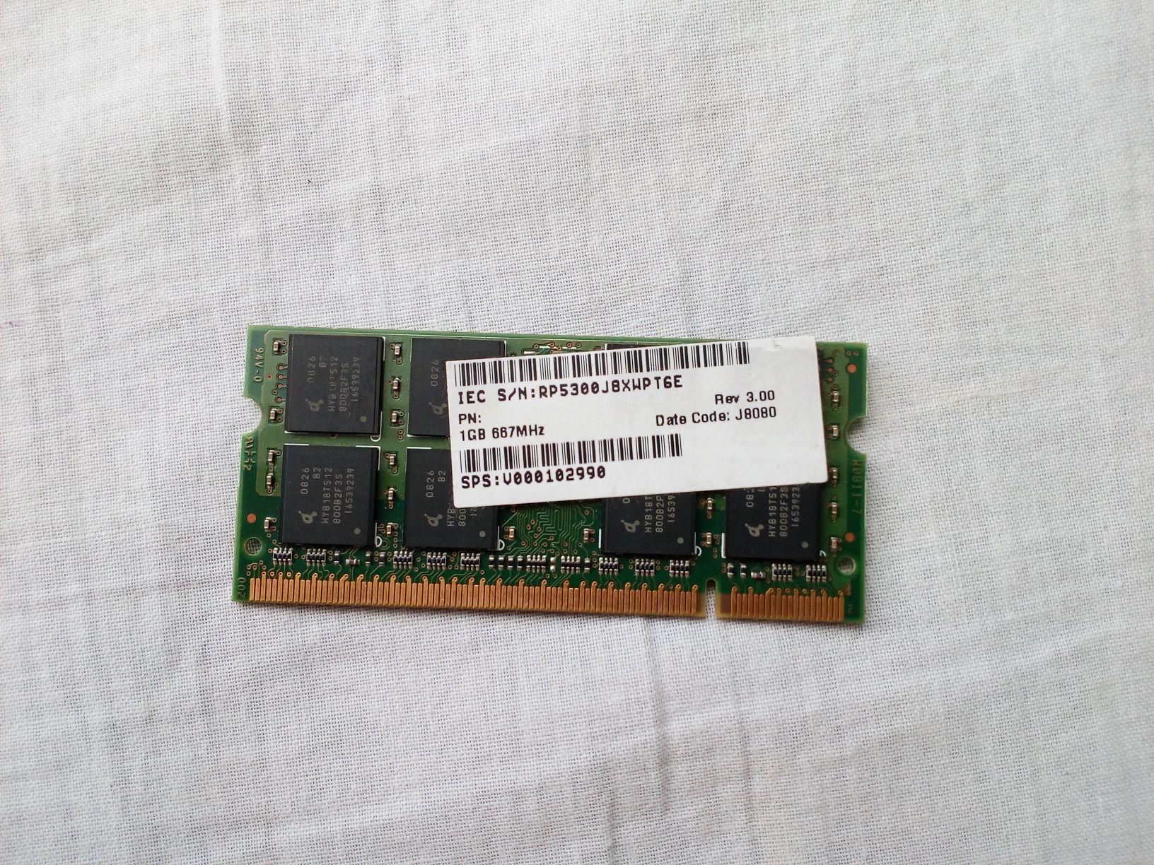 Pamięć Ram DDR2 1GB HYS64T128021EDL-3S-B2