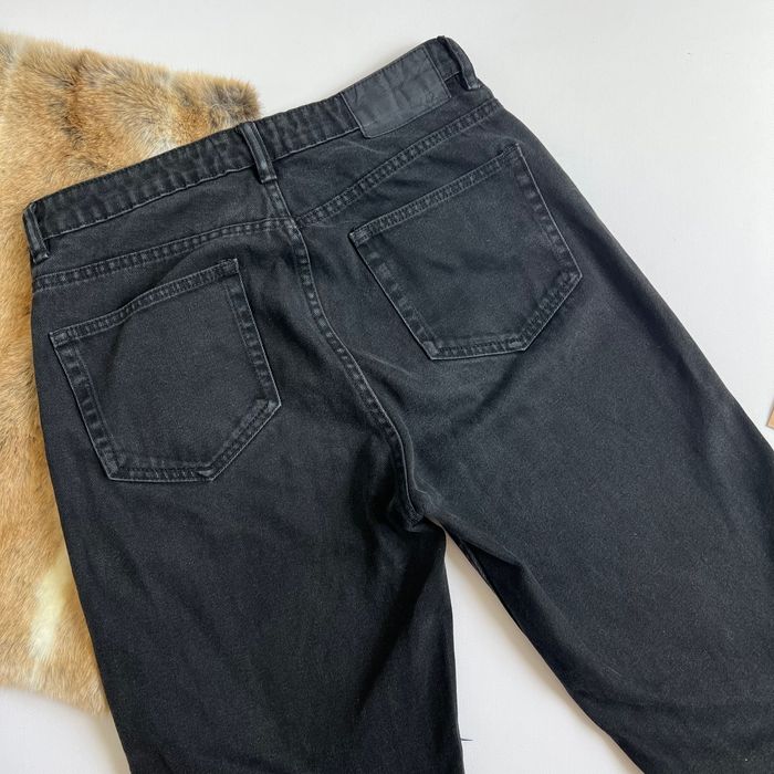 Чорні джинси ZARA mom 100% котон s-m 38