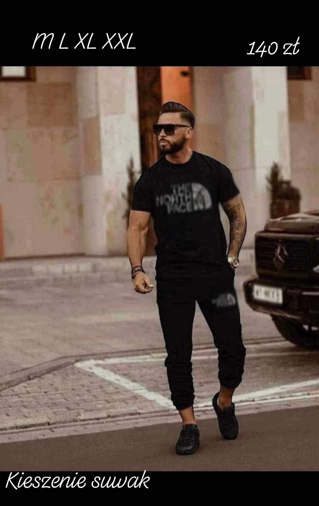 Komplet koszulka i dresy M-XXL dobra jakość
