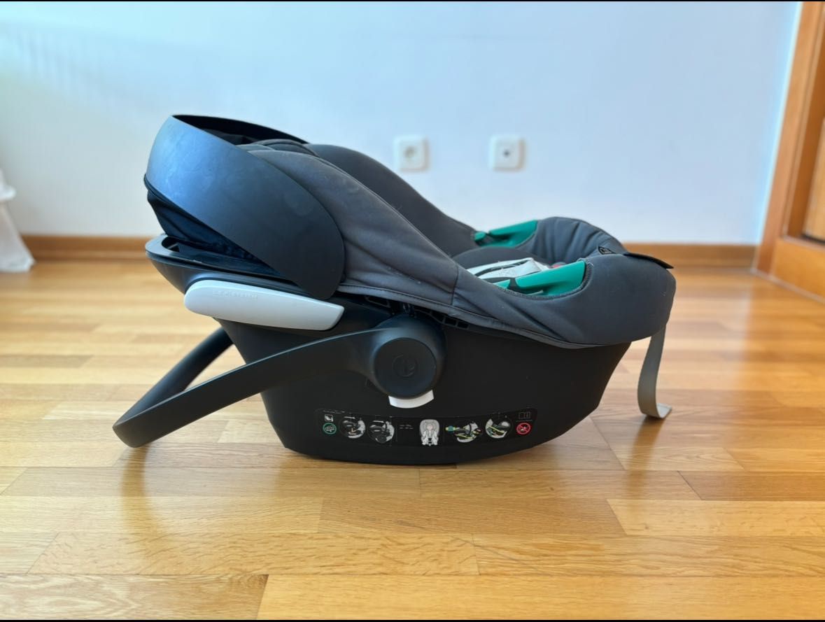 Cadeira auto Cybex Aton B2 I-Size + base One isofix