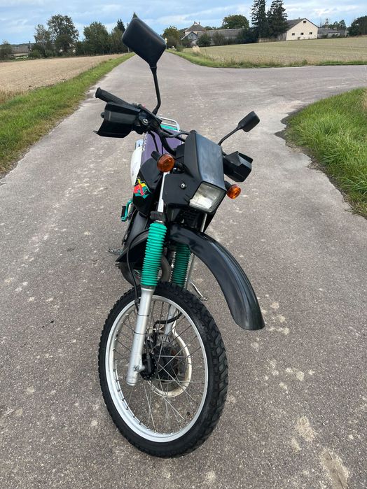 Kawasaki KMX 125 2T zarejestrowany po generalnym remoncie kat B