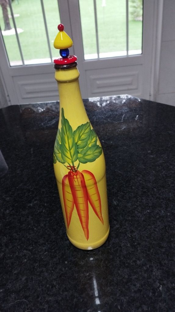 Garrafa nova  de decoração