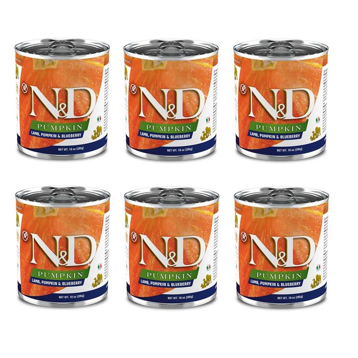 Farmina Dog N&D Pumpkin Adult lamb blueberry 6 x 285g