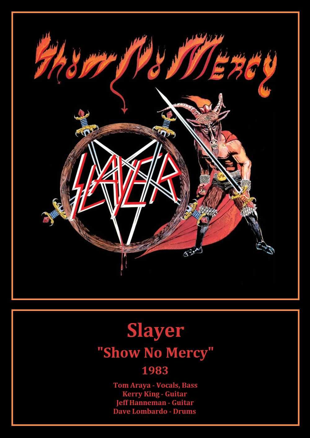 Plakaty A3 - Trash Metal, Sodom Megadeth Slayer Pantera Testament