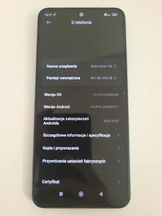 Xiaomi Redmi Note 12S stan IDEALNY