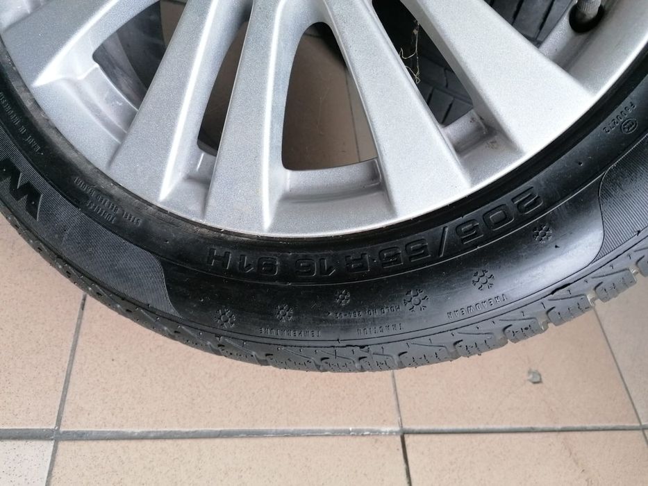 Komplet kół zimowych Mercedes W204 lift