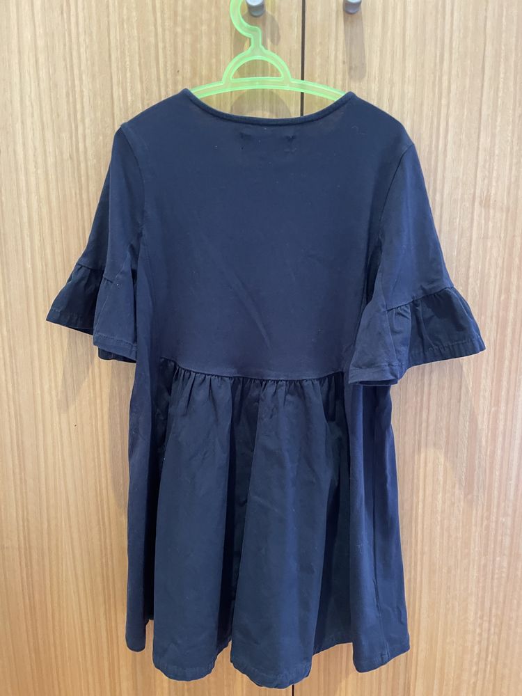 Blusa, azul marinho, Massimo Dutti