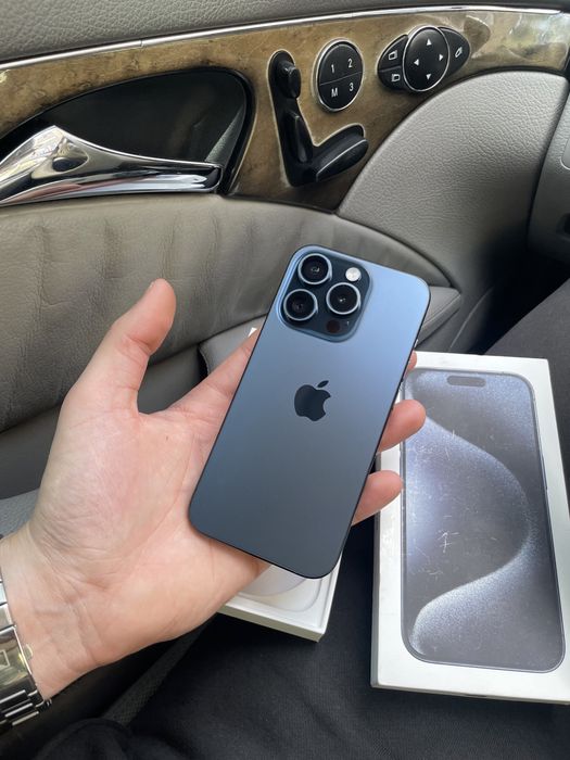 Iphone 15 pro blue 128 фізичний