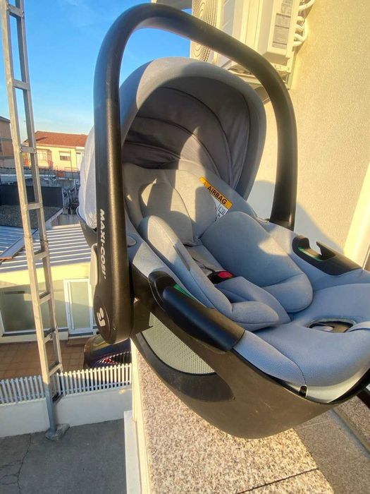 Cadeirinha Auto Maxi-Cosi Pebble 360 + Base Isofix