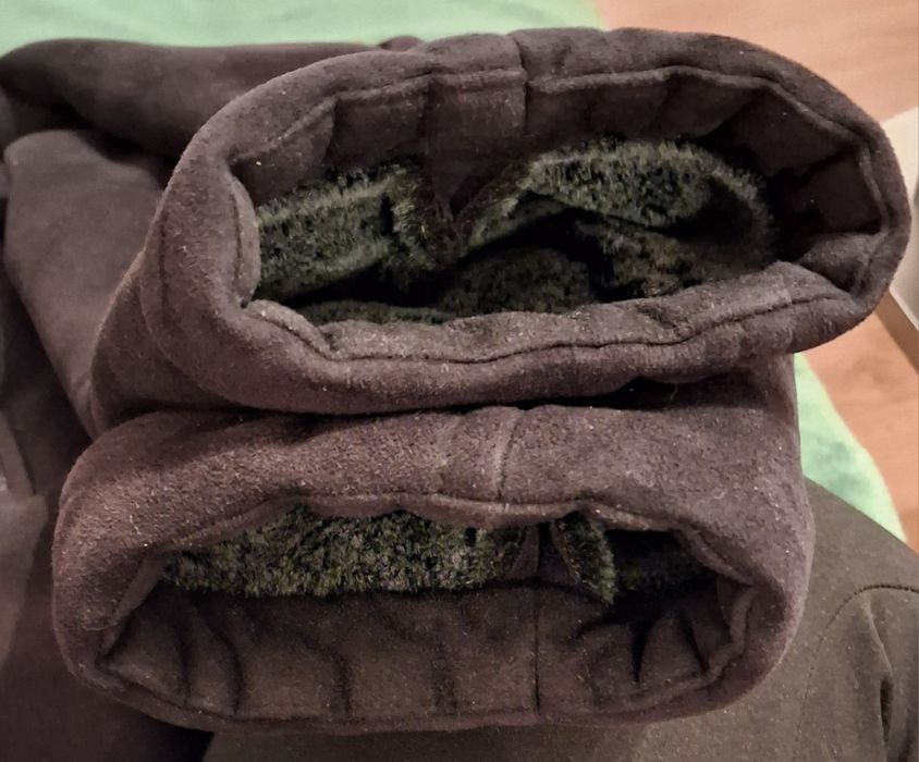 Sprzedam męski kożuch ocieplany futerkiem