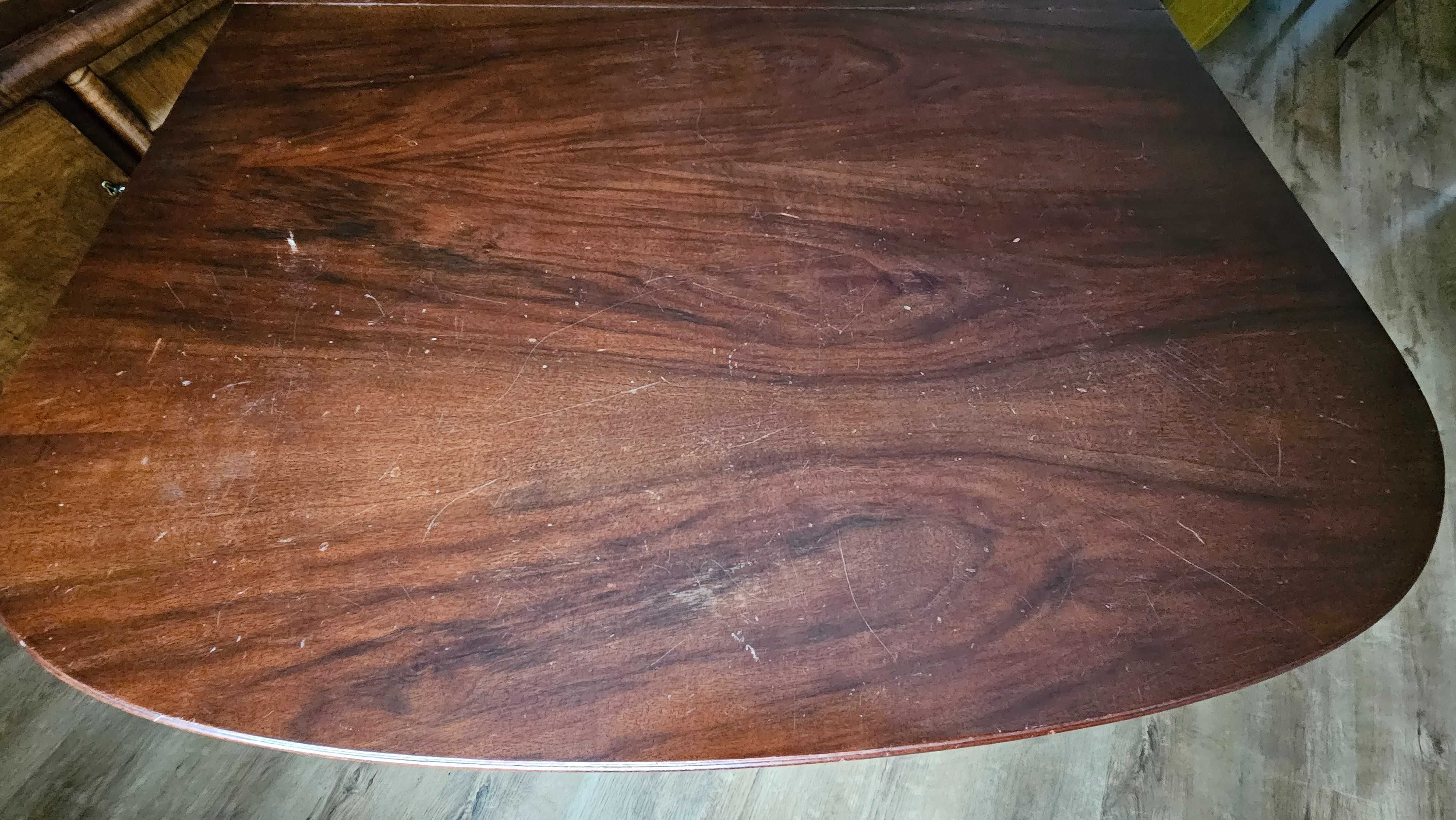 Stary stół drewniany antyk oryginalny RUSCHEWEYH rozkładany