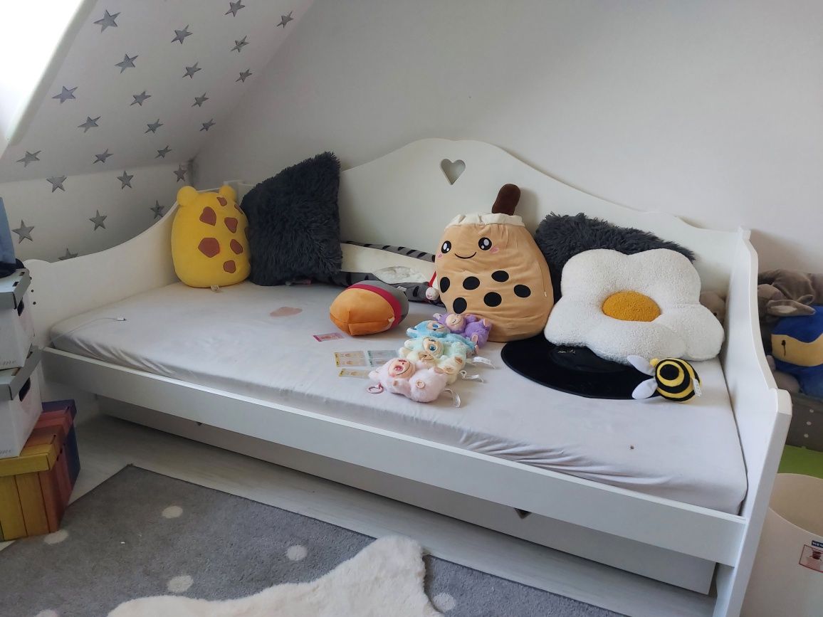 Zestaw mebli meble IKEA biurko łóżko 160x80 Pahl Platsa