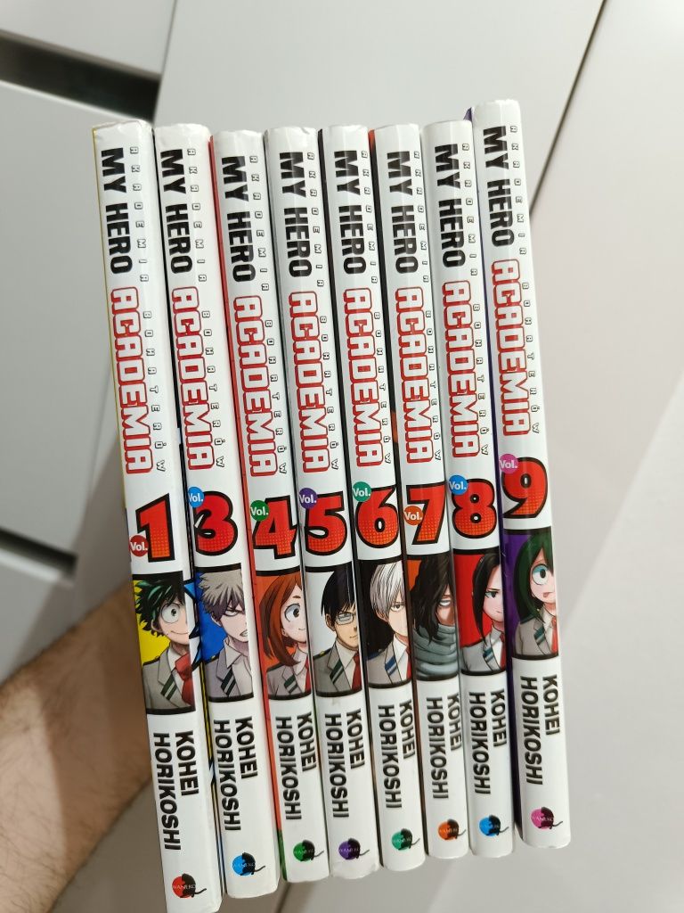 Manga My hero Academia 1-9
