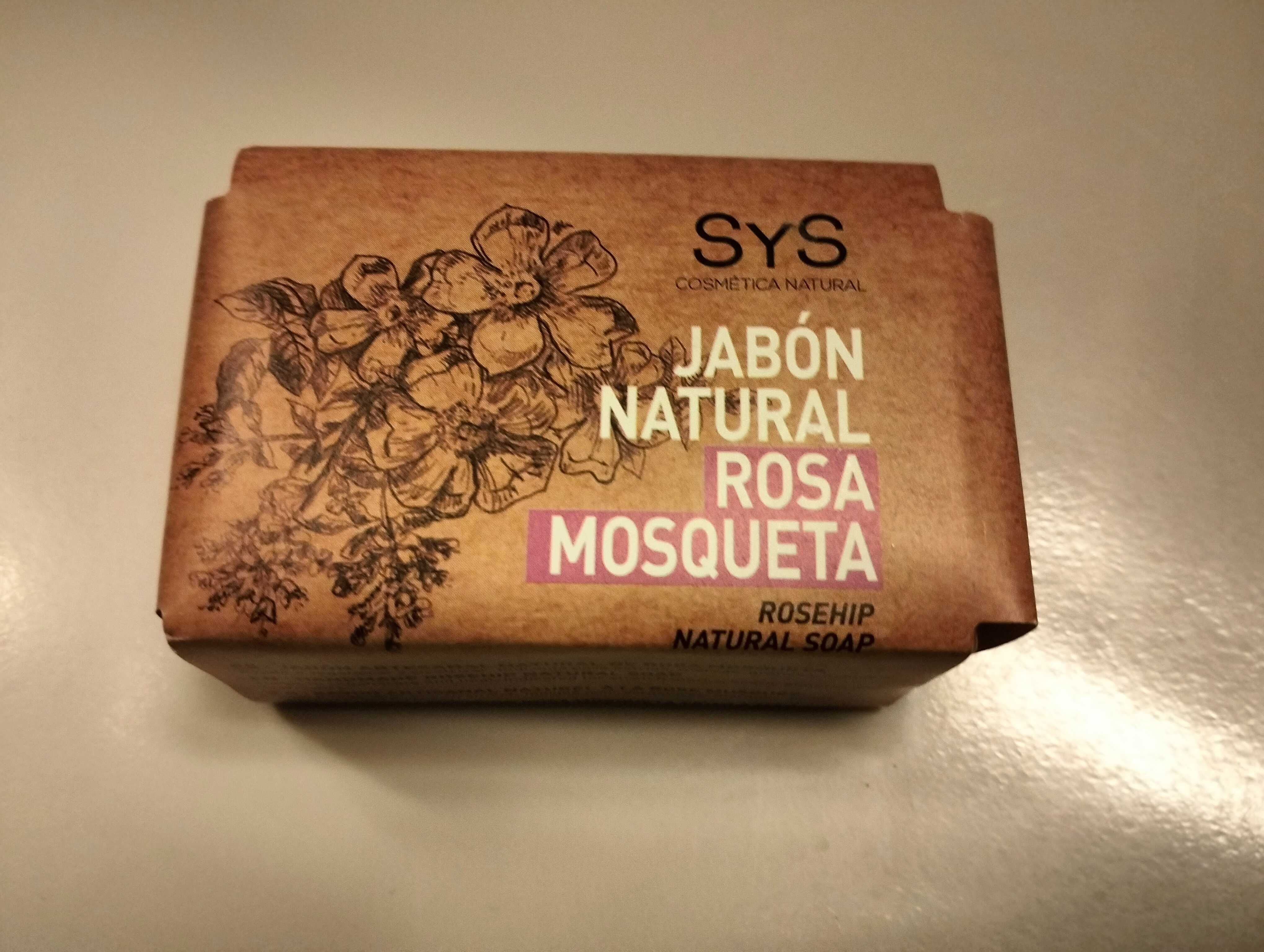 Sabonete natural de Rosa mosqueta. Artesanal.