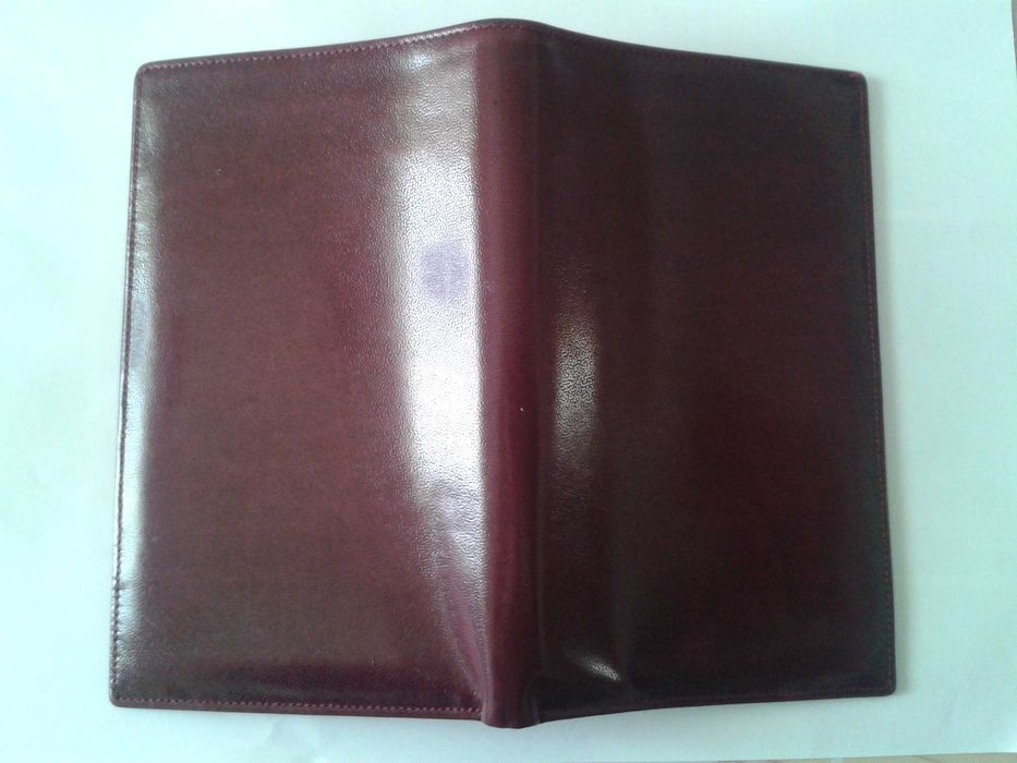 Carteira em Pele para cheques NOVA [Novo Preço]