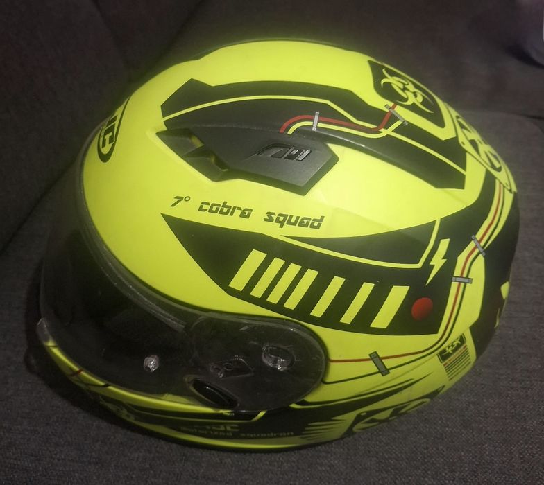 Capacete HJC,  7° Cobra Squad,