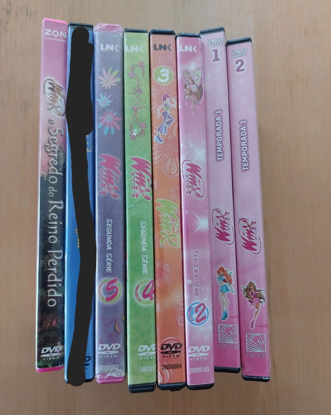 7 filmes DVD winx