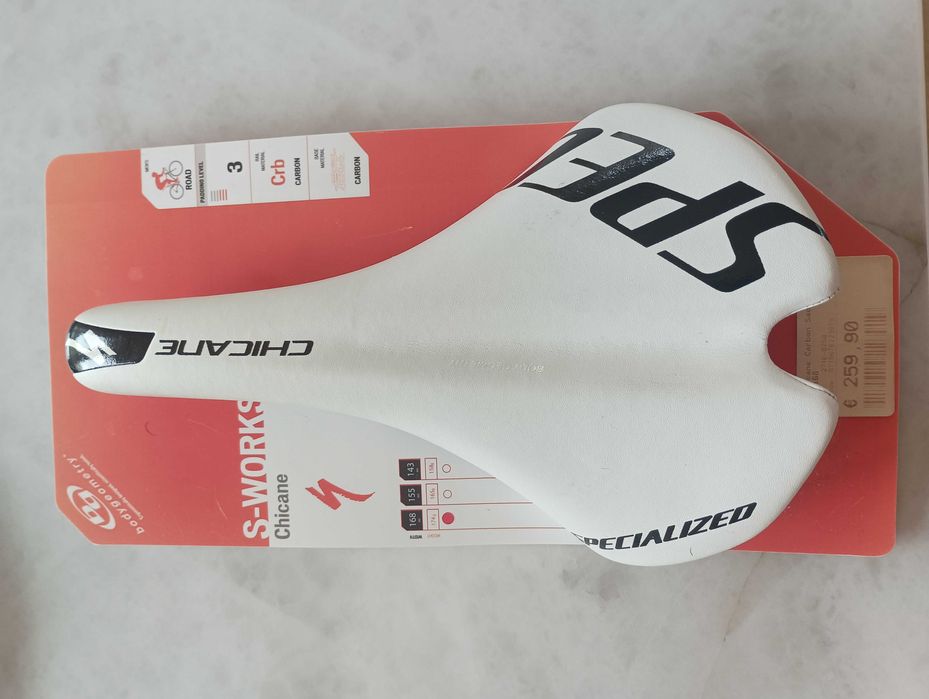 SPECIALIZED S-WORKS chicane selim 168mm- NOVO