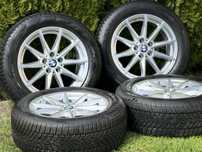 Комплект коліс BMW R17 з новими зимовими шинами Goodyear