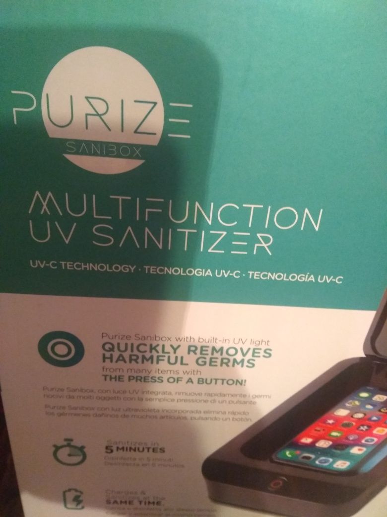 Urządzenie do dezynfekcji,sterylizator UV,Purize Sanibox