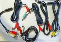 Аудио-видео кабели  RCA(тюльпан), 3.5 mm jack