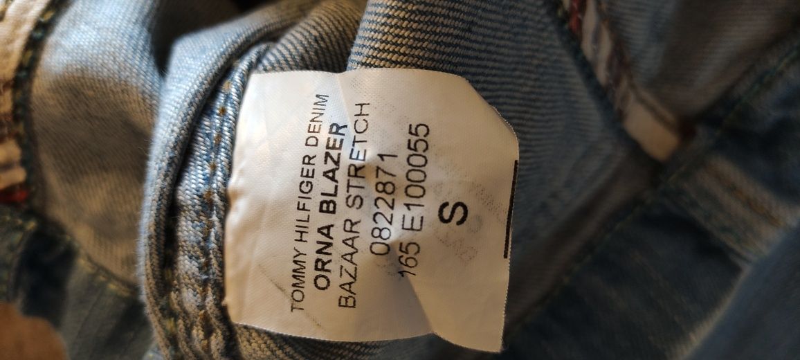 Tommy Hilfiger kurtka jeansowa żakiet świetny stan S