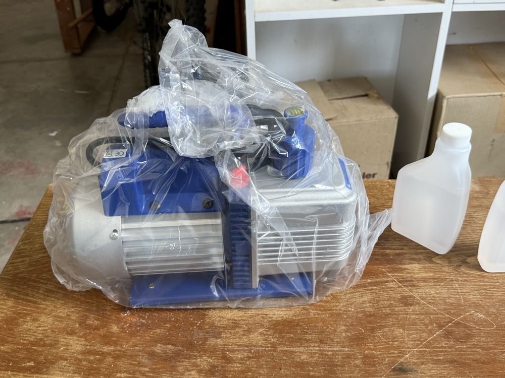 Bomba de Vácuo VEVOR 1,5 HP – 3,5 CFM | Como Nova – Ideal p/ HVAC