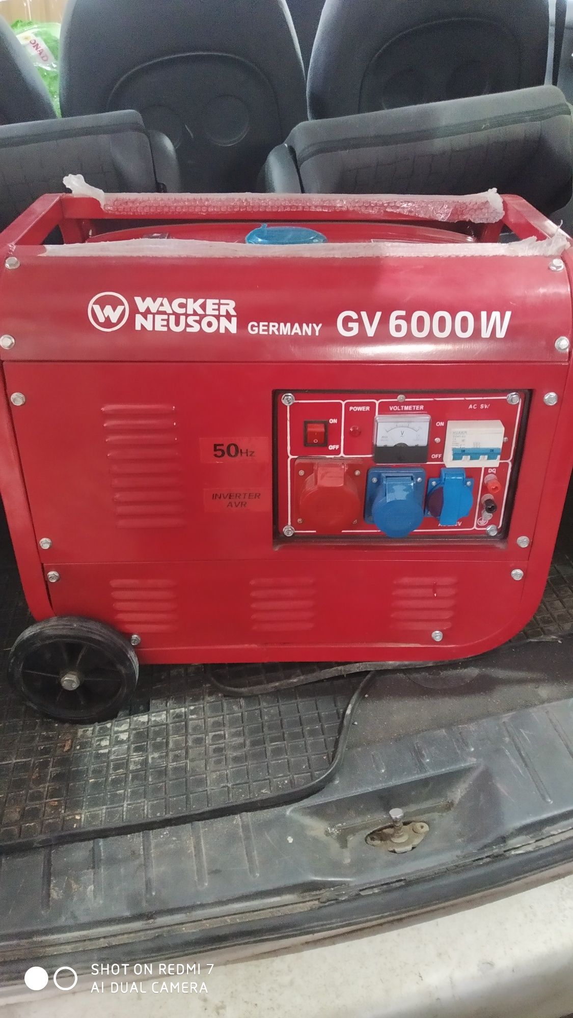 Продам генератор Wacker Neuson GV6000W