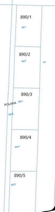 Działki  budowlane 1000m