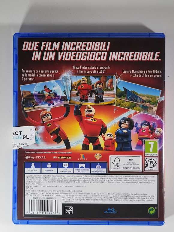 Lego Iniemamocni / The Incredibles / PS4 / Gry Używane / Mokotów / Wwa
