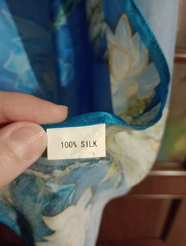 Chusta gawroszka taranko jedwab jedwabna 100%