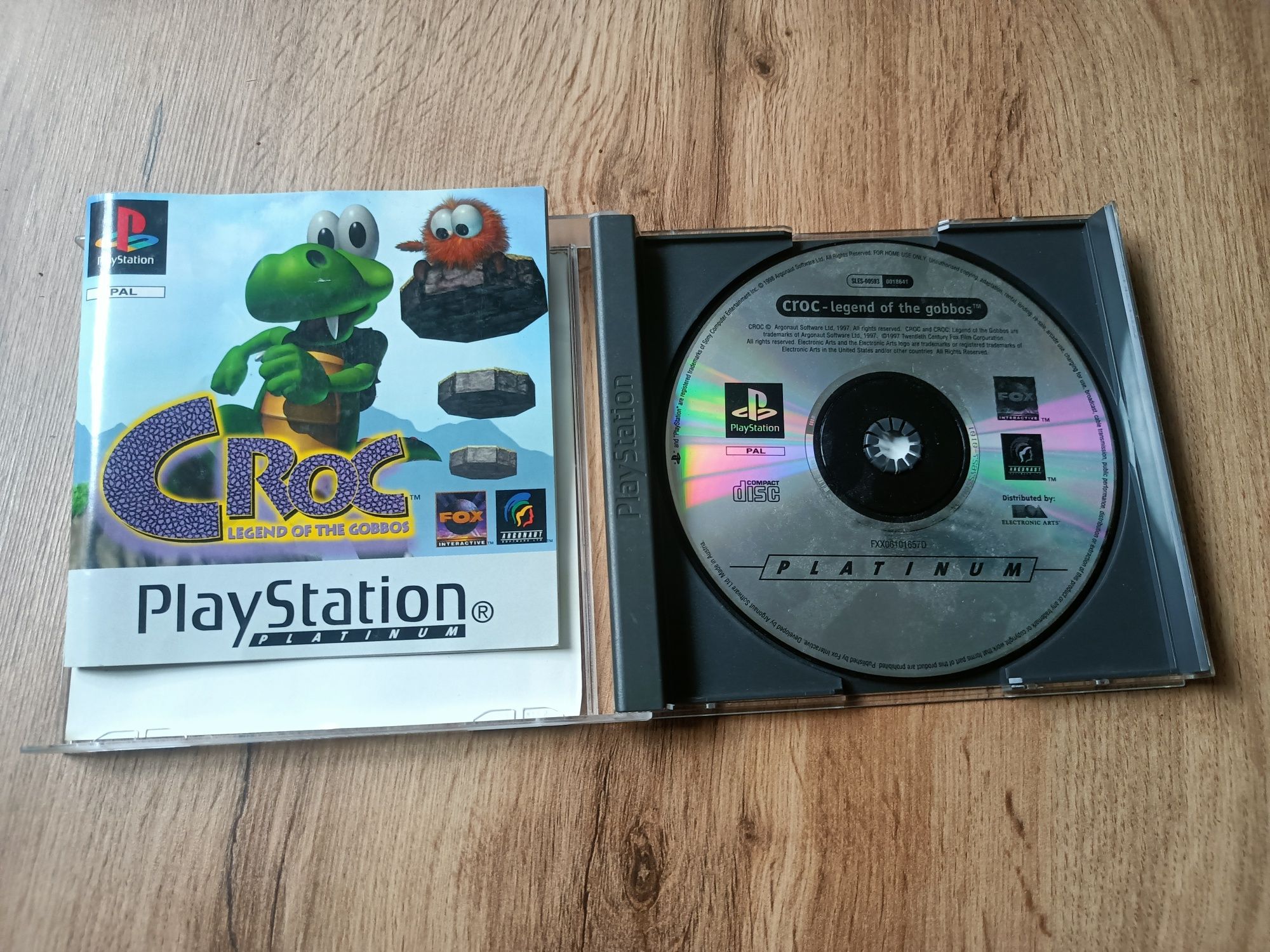 Croc Legend of The Gobbos PS1
