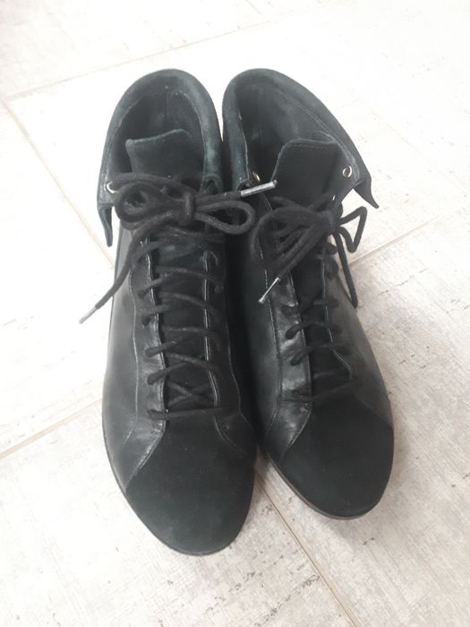 Buty damskie, skórzane