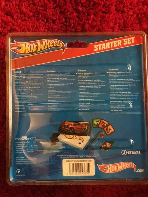 HOT WHEELS Starter Set 12 in 1 Oficial NINTENDO DS Dsi DS Lite SELADO