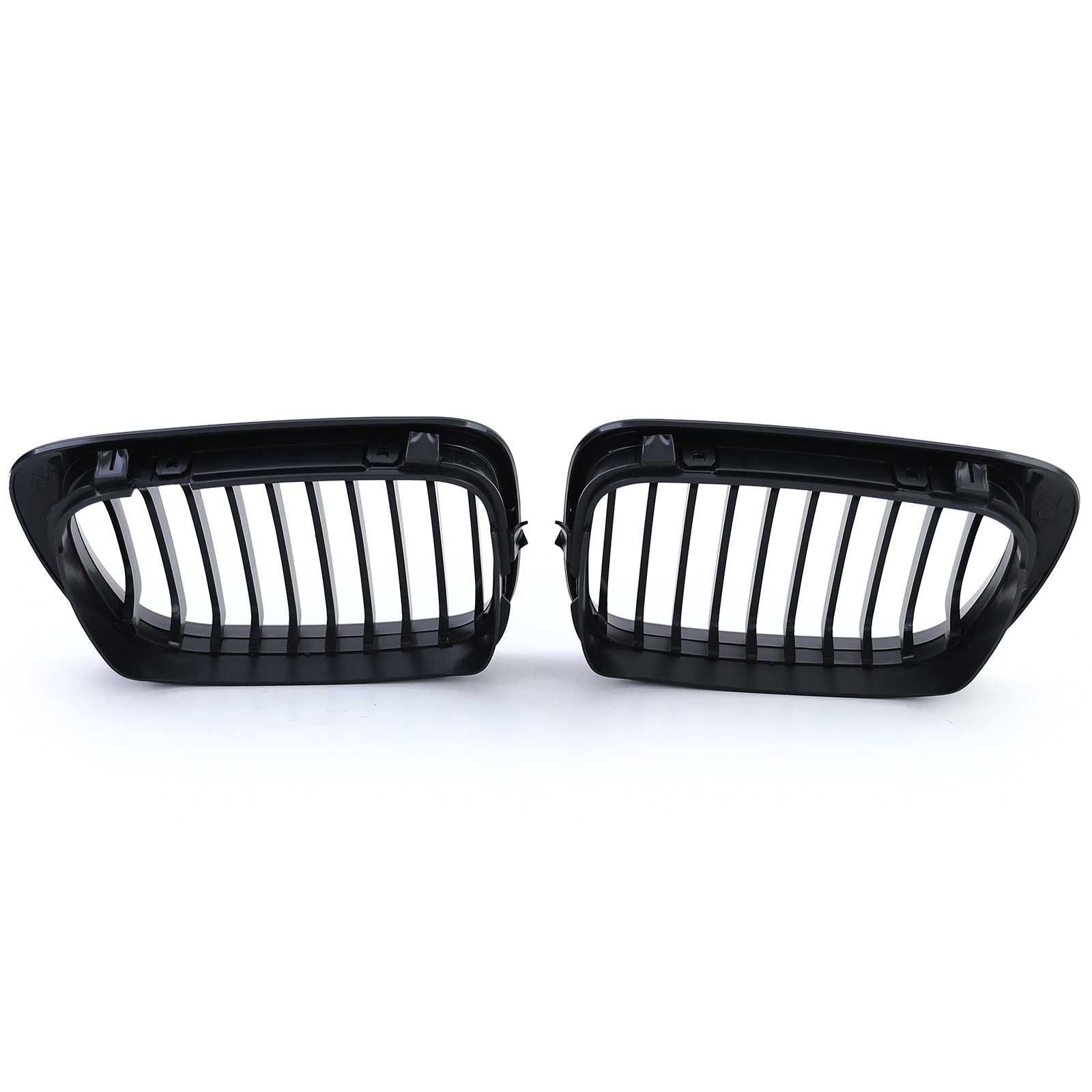 Grelha para BMW Série 3 E46 Coupé Cabriolet 1998 a 2003 preto fosco