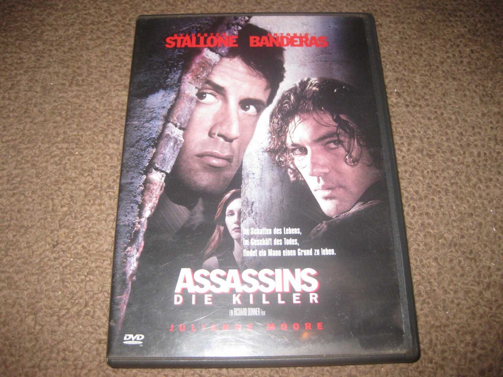 DVD "Assassinos" com Sylvester Stallone