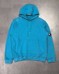 Худі C.P. Company Hoodie With Lens Peacock Blue