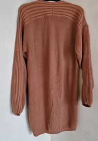 Sukienka sweter swetrowa virgin wool caramel exclusive WOLFORD 38 NOWA
