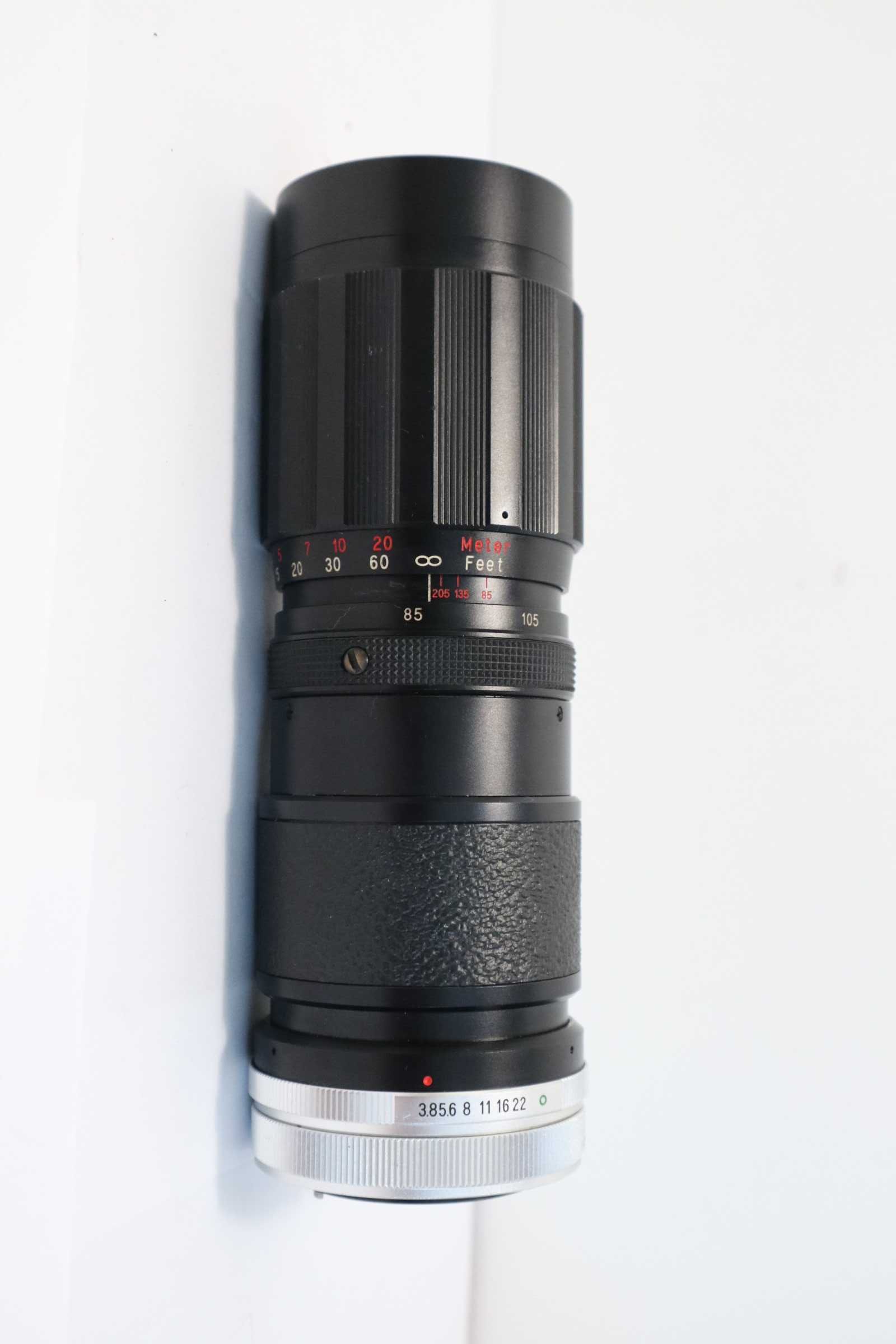 Obiektyw WEP AUTO TELE ZOOM 85-200 mm f 3.8 do CANON Fd - IDEAŁ!!!