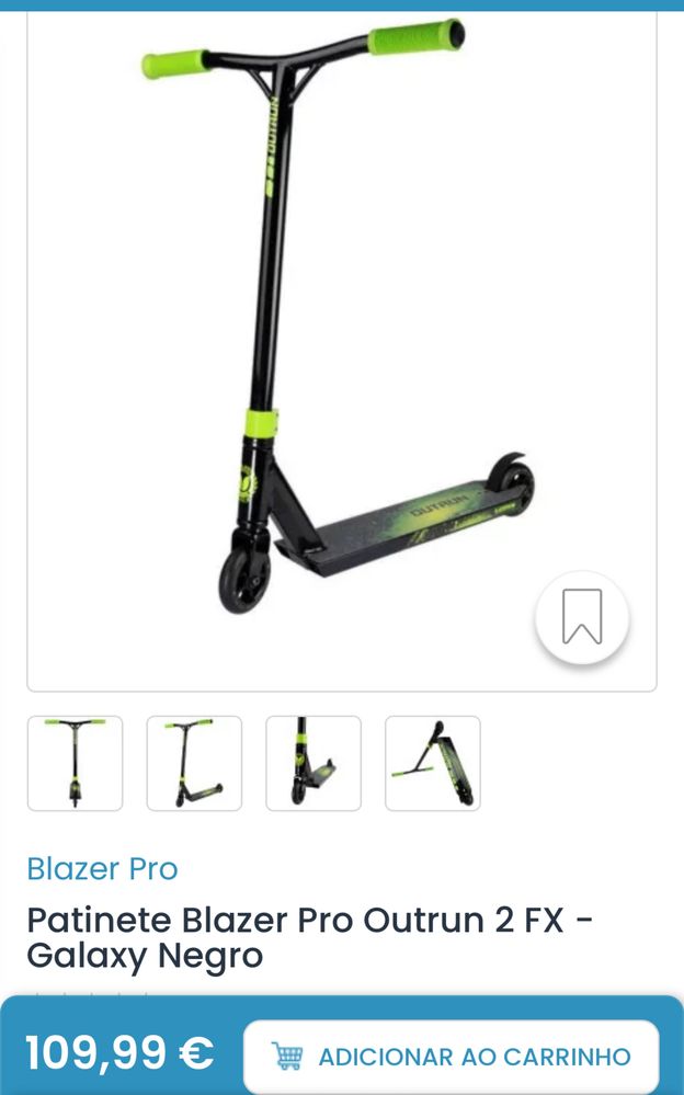 Trotinete Blazer Pro Outrun 2 FX