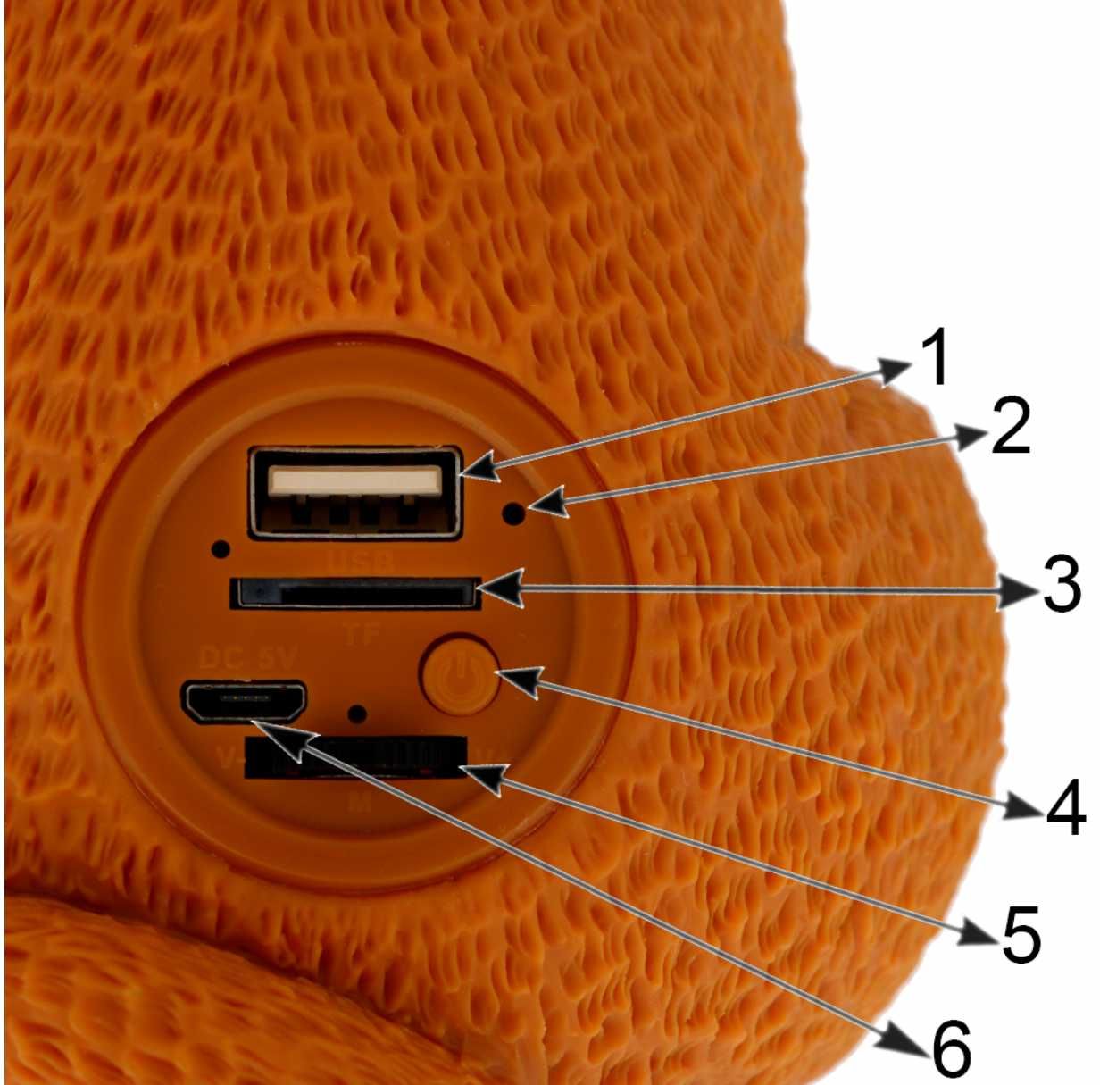 3W Głośnik przenośny bluetooth PIES Pomeranian mocny czysty dźwięk